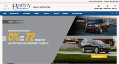 Desktop Screenshot of barleyautomotive.com